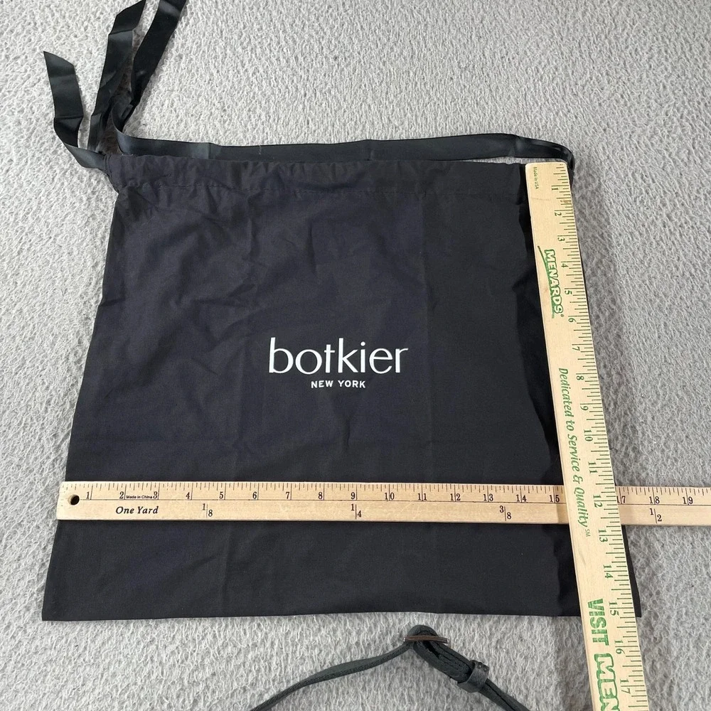Botkier Valentina Top Handle Satchel Crossbody Bag‎ Black Leather & Dust Bag